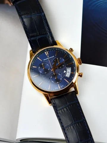 CLAUDE BERNARD CLASSIC CHRONOGRAPH 01002-37R-BUIR