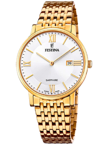 1-121 FESTINA GOLDEN SWISS MADE F20020/1