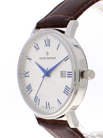 1-2 CLAUDE BERNARD CLASSIC GENTS 42 MM 53009-3-ARBUN