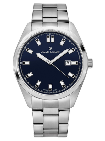 1-26 CLAUDE BERNARD CLASSIC GENTS 44 MM 53019-3M-BUIDN