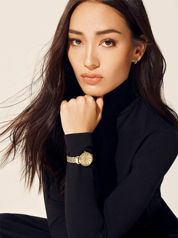 ANNE KLEIN CRYSTAL METALS AK/3872CHGB