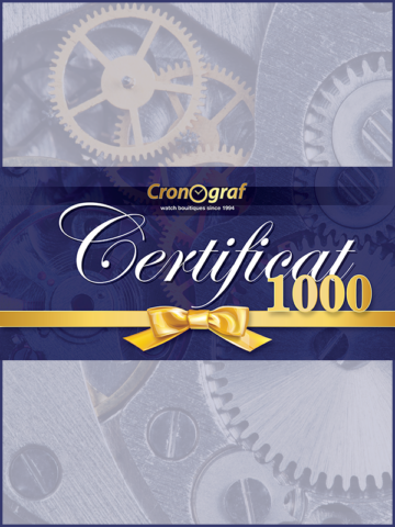 1000- CERTIFICAT CADOU 1000