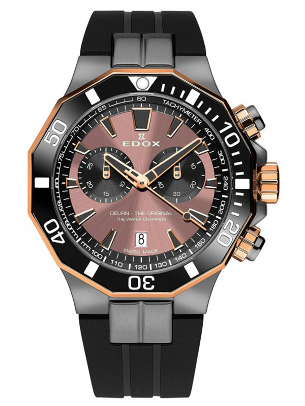 Ceas Edox Delfin The Original 10112-357GRNCA-BRNR