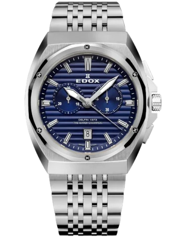 10118-3M-BUIN EDOX DELFIN 1973 Chronograph 10118-3M-BUIN