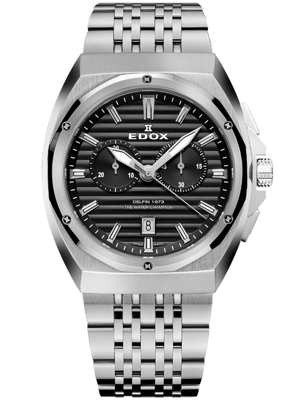 Часы Edox Delfin 1973 Chronograph 10118-3M-NIN