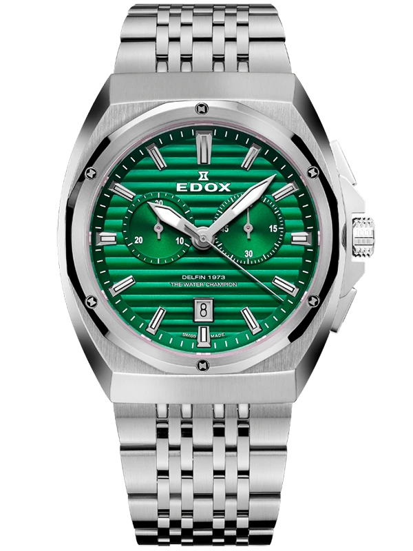 Часы Edox Delfin 1973 Chronograph 10118-3M-VIN