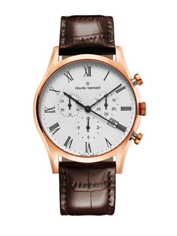 10218-37r-br_auto_auto_5_80 CLAUDE BERNARD CLASSIC CHRONOGRAPH 10218-37R-BR