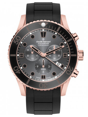 CLAUDE BERNARD AQUARIDER DIVING CHRONO 10252-37RNGCA-GRN