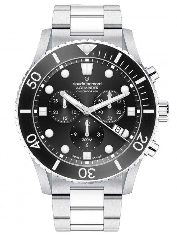 Часы Claude Bernard Aquarider Diving Chrono 10252-3NBM-NIB