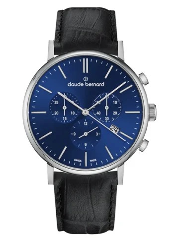 CLAUDE BERNARD SLIM LINE QUARTZ CHRONO 10258-3-BUIN