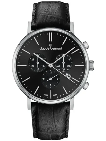 CLAUDE BERNARD SLIM LINE QUARTZ CHRONO 10258-3-NIN