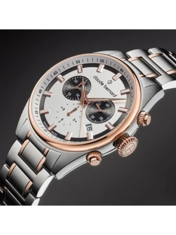 CLAUDE BERNARD PROUD HERITAGE Quartz Chrono 10259-357RM-AGIR