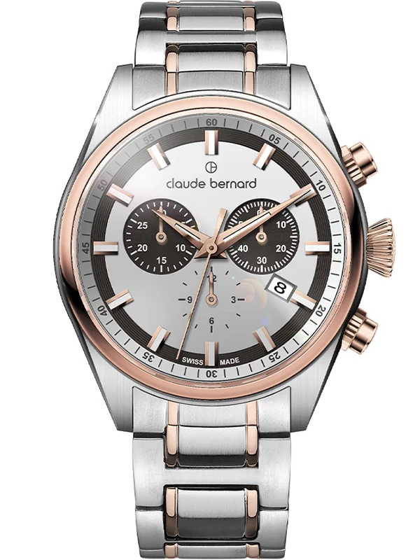 Ceas Claude Bernard Proud Heritage Quartz Chrono 10259-357RM-AGIR