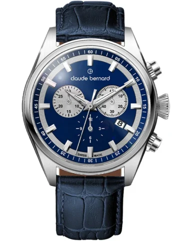 CLAUDE BERNARD PROUD HERITAGE Quartz Chrono 10259-3C-BUAIN