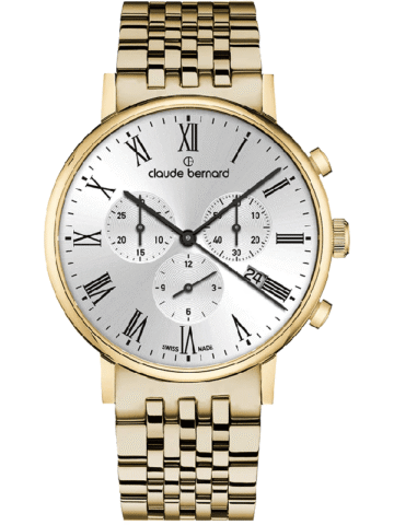 CLAUDE BERNARD SLIM LINE QUARTZ CHRONO 10261-37JM-AR