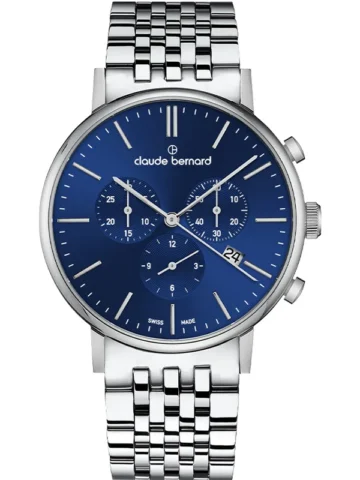 CLAUDE BERNARD SLIM LINE QUARTZ CHRONO 10261-3M-BUIN