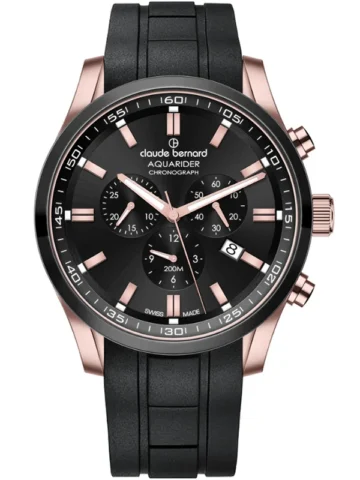 10262-357RNCA-NIR CLAUDE BERNARD AQUARIDER Chronograph 10262-357RNCA-NIR