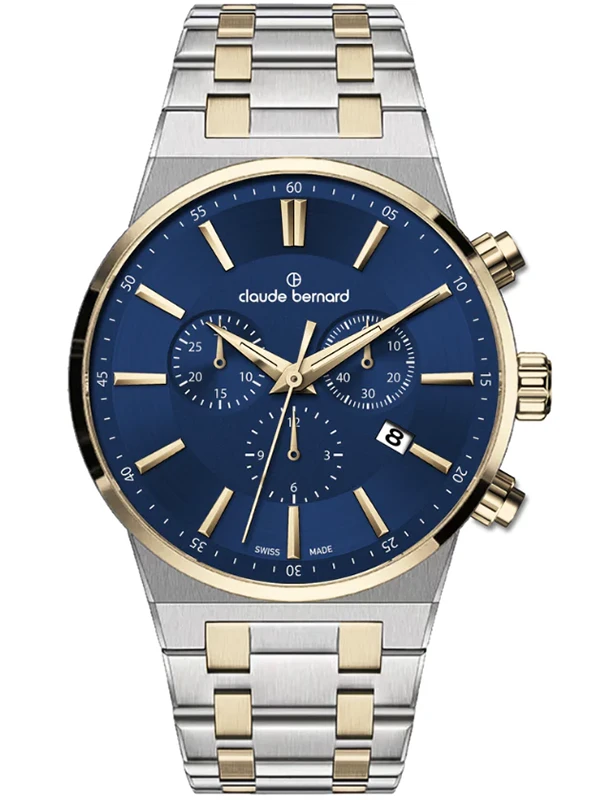 Ceas Claude Bernard Neo 1973 Chronograph Gents 10265-357JM-BUID