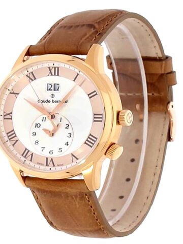 CLAUDE BERNARD JOLIE CLASSIC 2 TIME ZONE 62007-37R-ARR