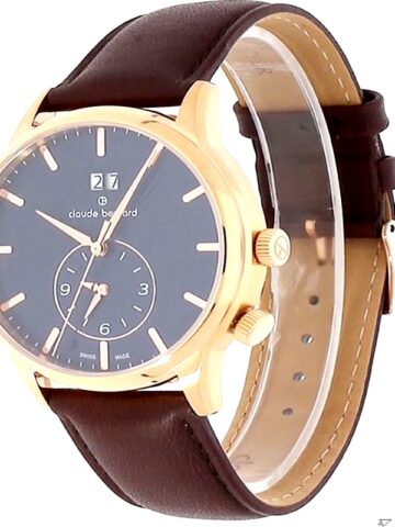 107-1 CLAUDE BERNARD JOLIE CLASSIC 2 TIME ZONEE 62007-37R-BUIR
