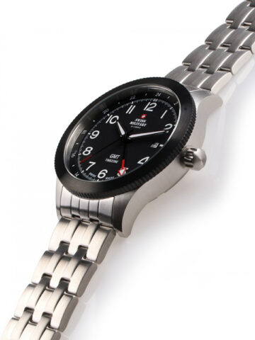 11-1-5 SWISS MILITARY BY CHRONO QUARTZ WATCHES SM34053.03
