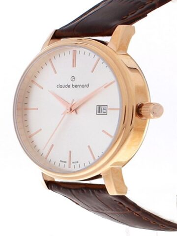 12-3 CLAUDE BERNARD CLASSIC GENTS 42 MM 53009-37R-AIR