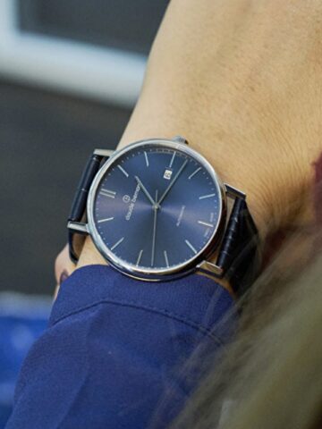 127-1 CLAUDE BERNARD SLIM LINE AUTOMATIC 3 HANDS 80102-3-BUIN