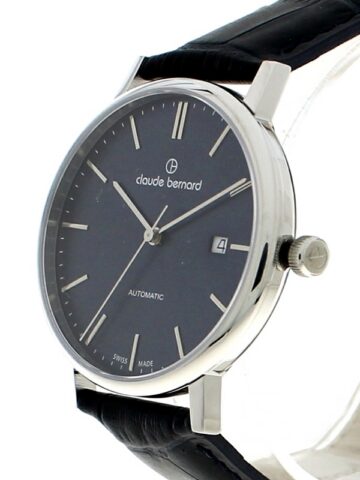 127-2 CLAUDE BERNARD SLIM LINE AUTOMATIC 3 HANDS 80102-3-BUIN