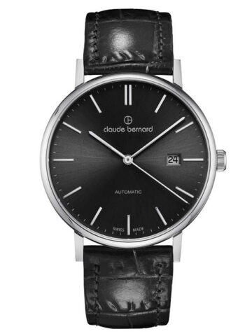 CLAUDE BERNARD SLIM LINE AUTOMATIC 3 HANDS 80102-3-NIN