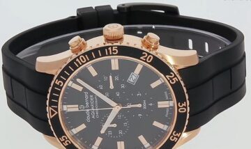 CLAUDE BERNARD AQUARIDER CHRONOGRAPH 10223-37RNCA-NIR