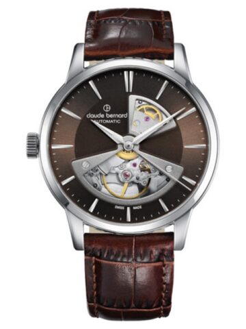 135 CLAUDE BERNARD CLASSIC AUTOMATIC 3 HANDS OPEN HEART 85017-3-BRIN2
