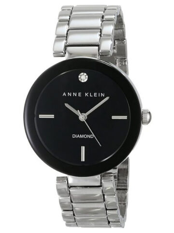 ANNE KLEIN DIAMOND DIAL AK/1363BKSV