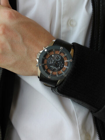 138-5 JACQUES LEMANS CHRONOGRAPH 1-1690A