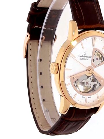 139-2-1 CLAUDE BERNARD CLASSIC AUTOMATIC 3 HANDS OPEN HEART 85017-37R-AIR2