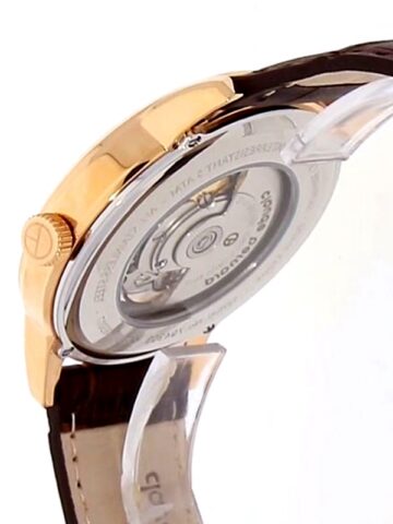 139-3 CLAUDE BERNARD CLASSIC AUTOMATIC 3 HANDS OPEN HEART 85017-37R-AIR2