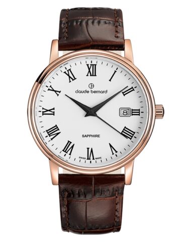 CLAUDE BERNARD CLASSIC GENTS 42 MM 53009-37R-BR