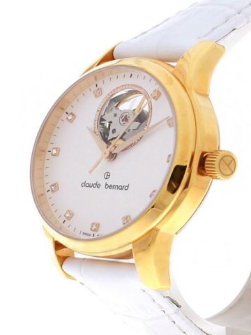 145-1 CLAUDE BERNARD CLASSIC AUTOMATIC OPEN HEART 85018-37R-APR