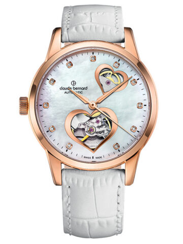146-3 CLAUDE BERNARD CLASSIC AUTOMATIC OPEN HEART 85018-37R-NAPR2