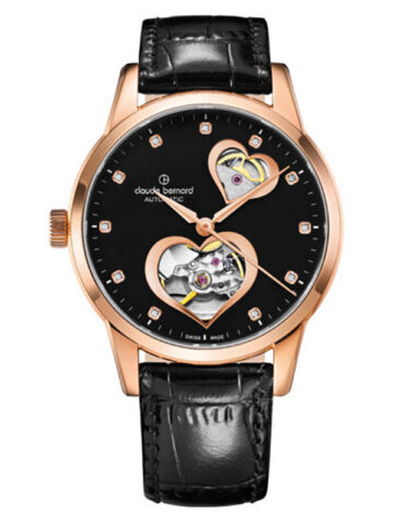 147-3 CLAUDE BERNARD CLASSIC AUTOMATIC OPEN HEART 85018-37R-NPR2