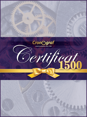 1500- CERTIFICAT CADOU 1500