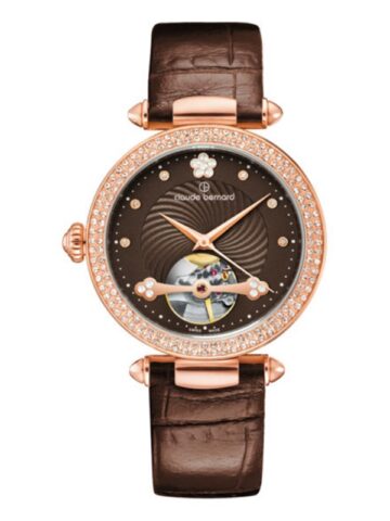 152 CLAUDE BERNARD DRESS CODE AUTOMATIC OPEN HEART 85023-37RP-BRPR