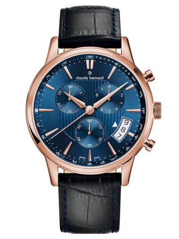 152k CLAUDE BERNARD CLASSIC CHRONOGRAPH 01002-37R-BUIR
