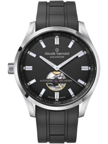 158 CLAUDE BERNARD AQUARIDER AUTOMATIC OPEN HEART 85026-3CA-NV