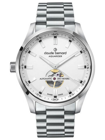CLAUDE BERNARD AQUARIDER AUTOMATIC OPEN HEART 85026-3MBU-AIN
