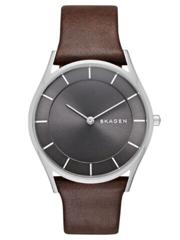17-15 SKAGEN HOLST SLIM LEATHER SKW2343