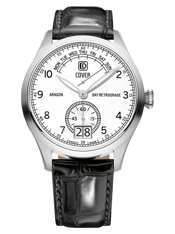 Ceas Cover Aragon Day Retrograde CO171.04