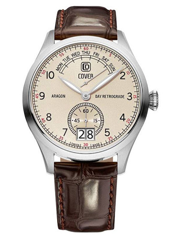 Ceas Cover Aragon Day Retrograde CO171.05