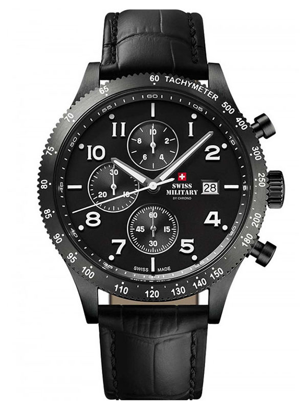 Часы Swiss Military By Chrono Quartz Chronograph SM34084.07