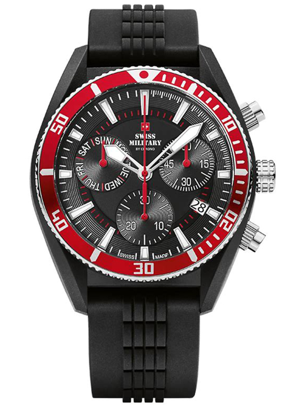 Часы Swiss Military By Chrono Quartz Chronograph SM34045.04
