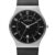 SKAGEN GRENEN BLACK LEATHER 233XXLSLB